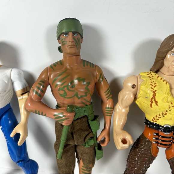 FIGURINE Action Man Hasbro Jungle Hercules, Peter Superhero Lot Of 3 - Picture 3 of 6